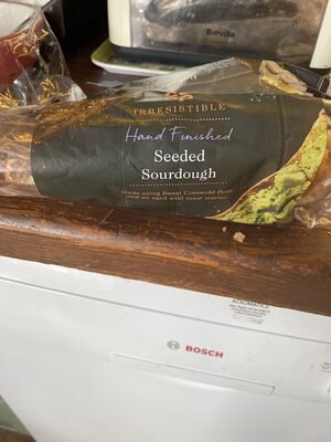 Hand finished seeded sourdough bread