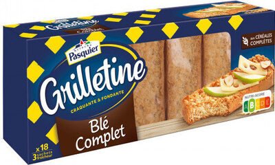 Grilletines blé complet