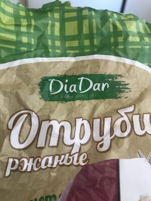 Ржаные отруби Диадар Бородинские хрустящие
