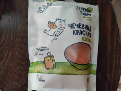 Чечевица красная колотая
