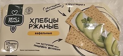 Хлебцы вафельные ржаные