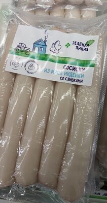 сосиски Зел.лин со сливками