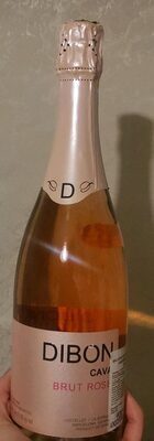 Вино игристое розовое Cava "Dibon" brut rose