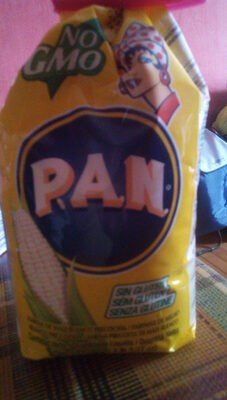harina de maiz blanco precocido P.A.N.