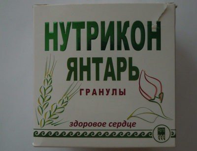 Нутрикон янтарь гранулы