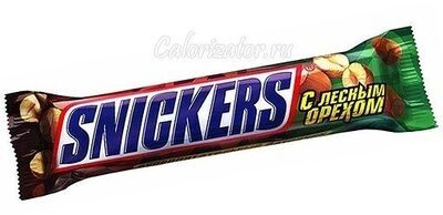 Snickers С лесным орехом