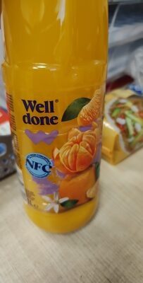 Mandarinų sultys Well-done