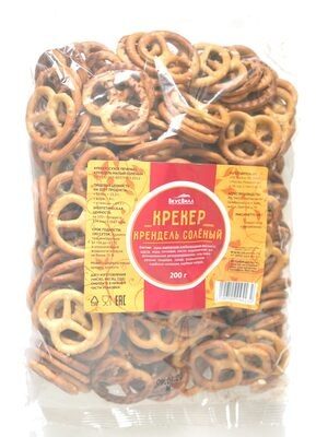 Крекер крендель солёный