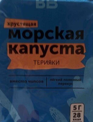 Морская капуста терияки