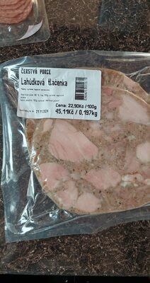 Lahůdkou tlačenka