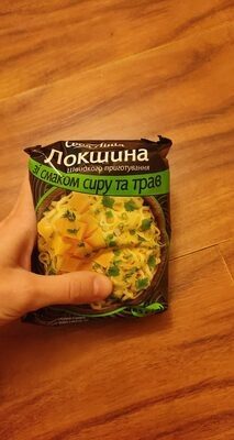 Локшина со вкусом сыра и трав быстрого приготовления