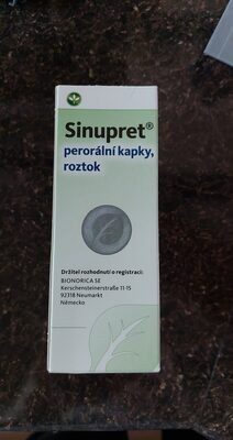 Sinupret kapky