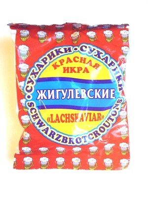 Сухарики жигулёвские красная икра