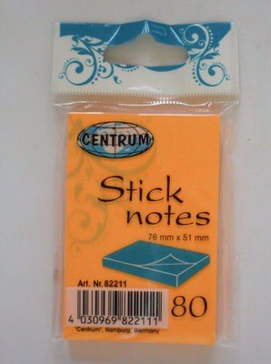 Stick notes 76 mm × 51 mm [Art. Nr. 82211]