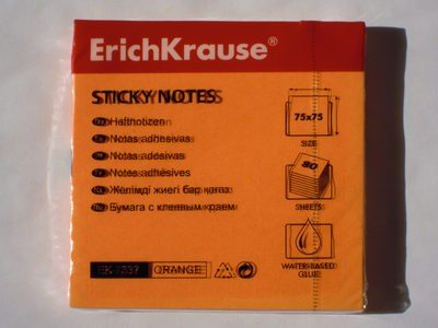 Sticky notes [EK 7337 Orange]