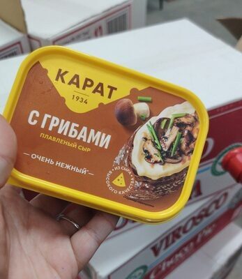 сыр плавленый карат с грибами