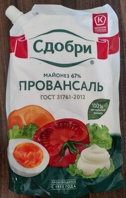 майонез провансаль сдобри