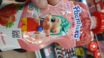 Йогурт Растишка детский клубника 70г