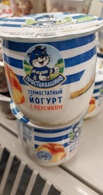 Термостатный йогурт с персиком