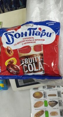 карамель 🍭 Бон пари кола и фрукты
