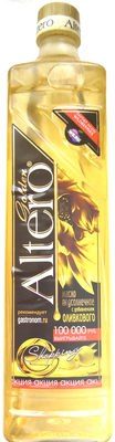 Altero Golden масло подсолнечное с добавлением оливкового