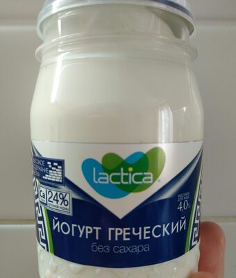 Йогурт греческий без сахара