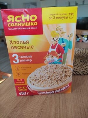 Хлопья овсяные