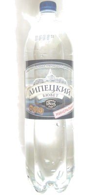Вода минеральная природная газированная Липецкий бювет