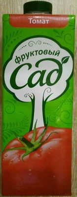 Сок томатный с сахаром и солью с мякотью для детского питания