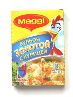 Бульон золотой с курицей