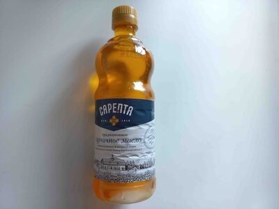 Масло горчичное нерафинированное коричневое