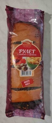 Рулет с маком и изюмом