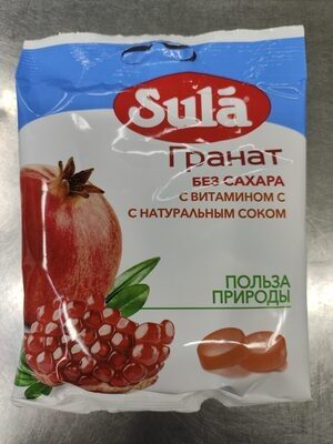 Карамель Sula 60г