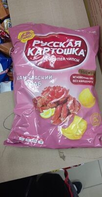 чипсы русская картошка краб