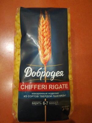 Макароны из твёрдой пшеницы "Добродея"