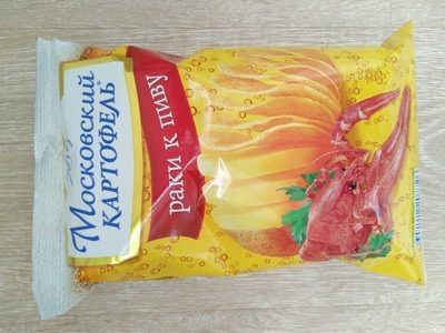 Картофель хрустящий "Со вкусом раков"
