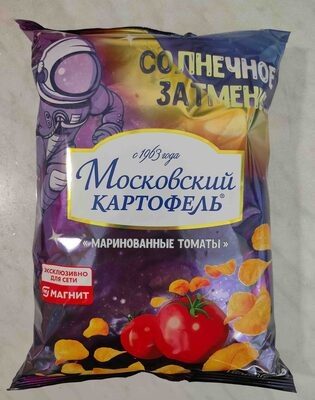 Чипсы со вкусом маринованных томатов