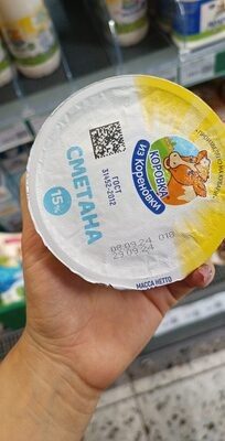 Сметана к изк