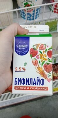 Бифилайф злаки/клубника, 0.45 гр