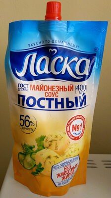 Майонезный соус постный Ласка