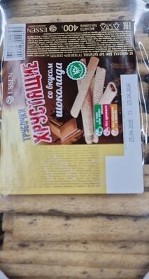 трубочки с шоколадом