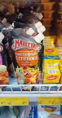 Майонезный соус "сметанный с грибами"