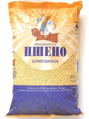 Пшено шлифованное