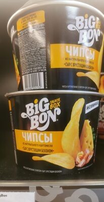 Чипсы чашка сыр бекон BigBon