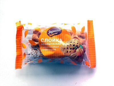Слойка Французская с абрикосовым конфитюром
