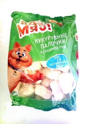 Кукурузные палочки в сахарной пудре