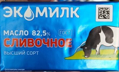 Масло сливочное Эко милк