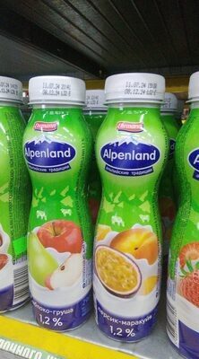 Альпенленд яблоко груша 1,2% 290г