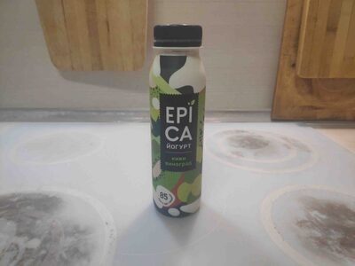Йогурт питьевой с киви и виноградом "EPICA"