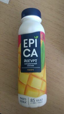 йогурт натуральный состав манго